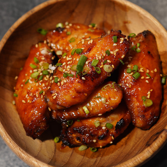 Air fryer honey gochujang wings