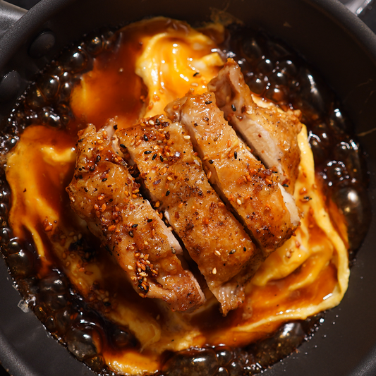 Teriyaki Chicken Chiffon Eggs
