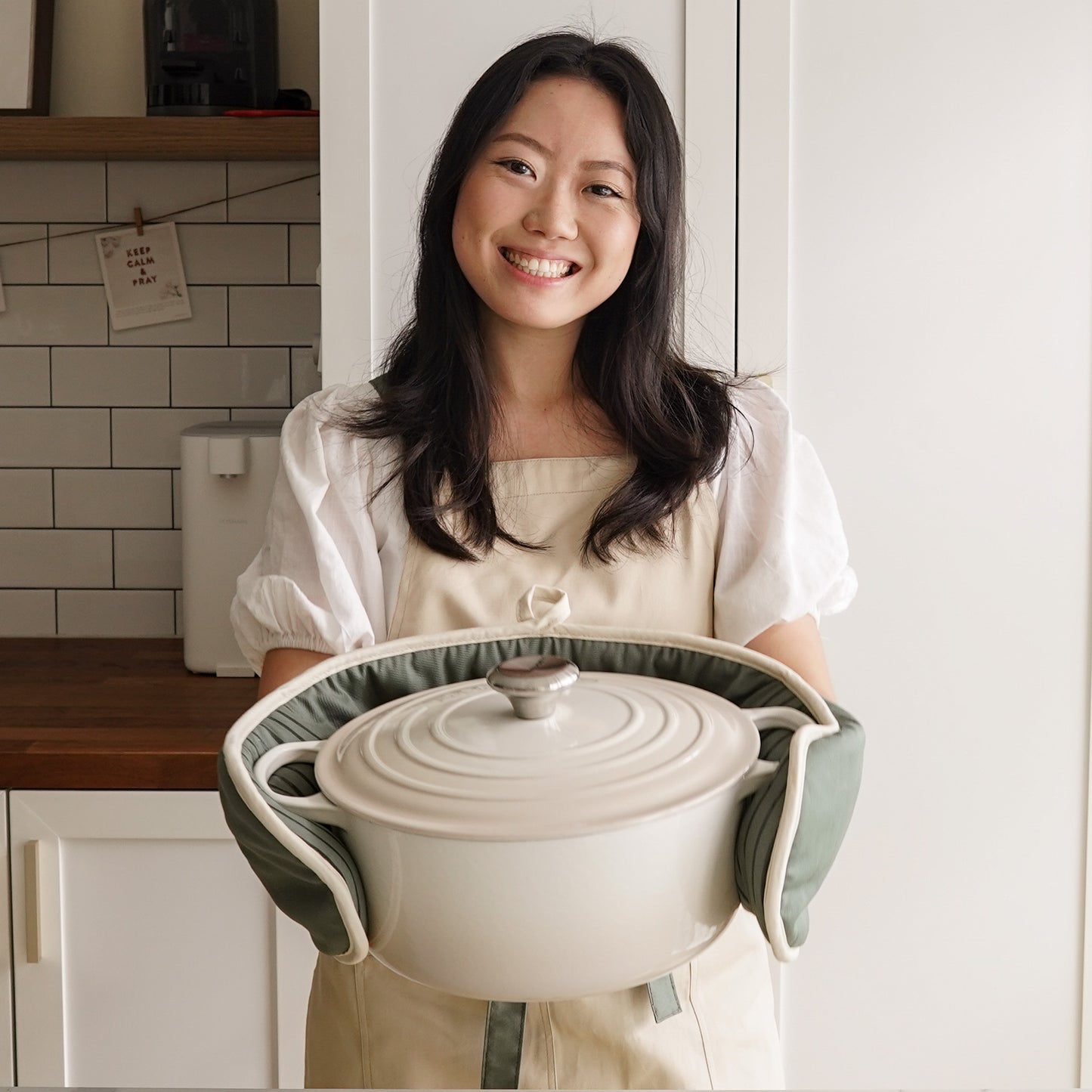 The Apron-Mitten Duo