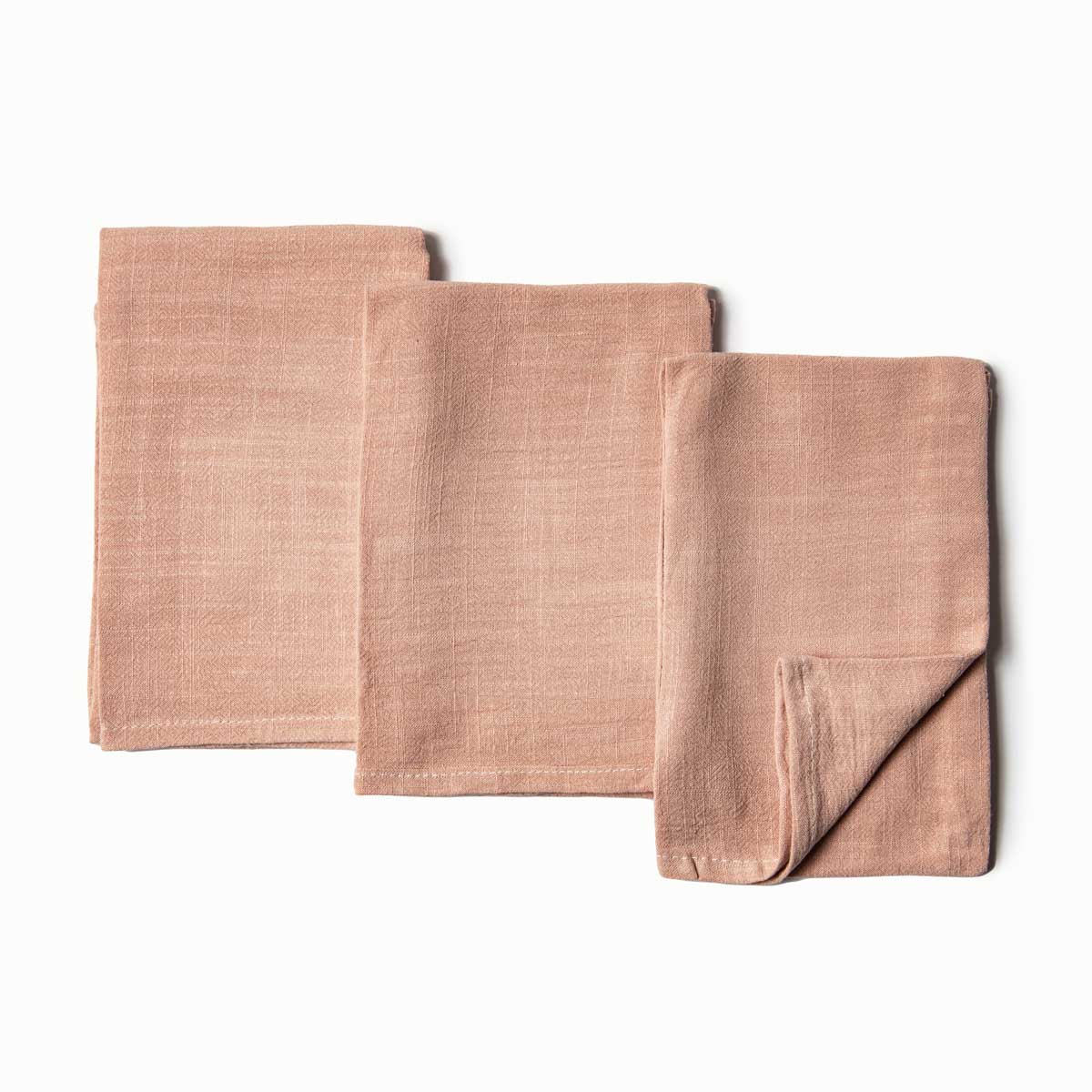 Linen Kitchen Tea Towels, Set of 3