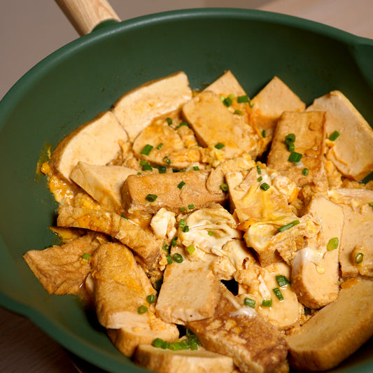 Easy Tofu & Egg (15 Minute Recipe)