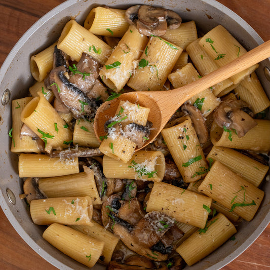 Creamy Dashi Mushroom Pasta