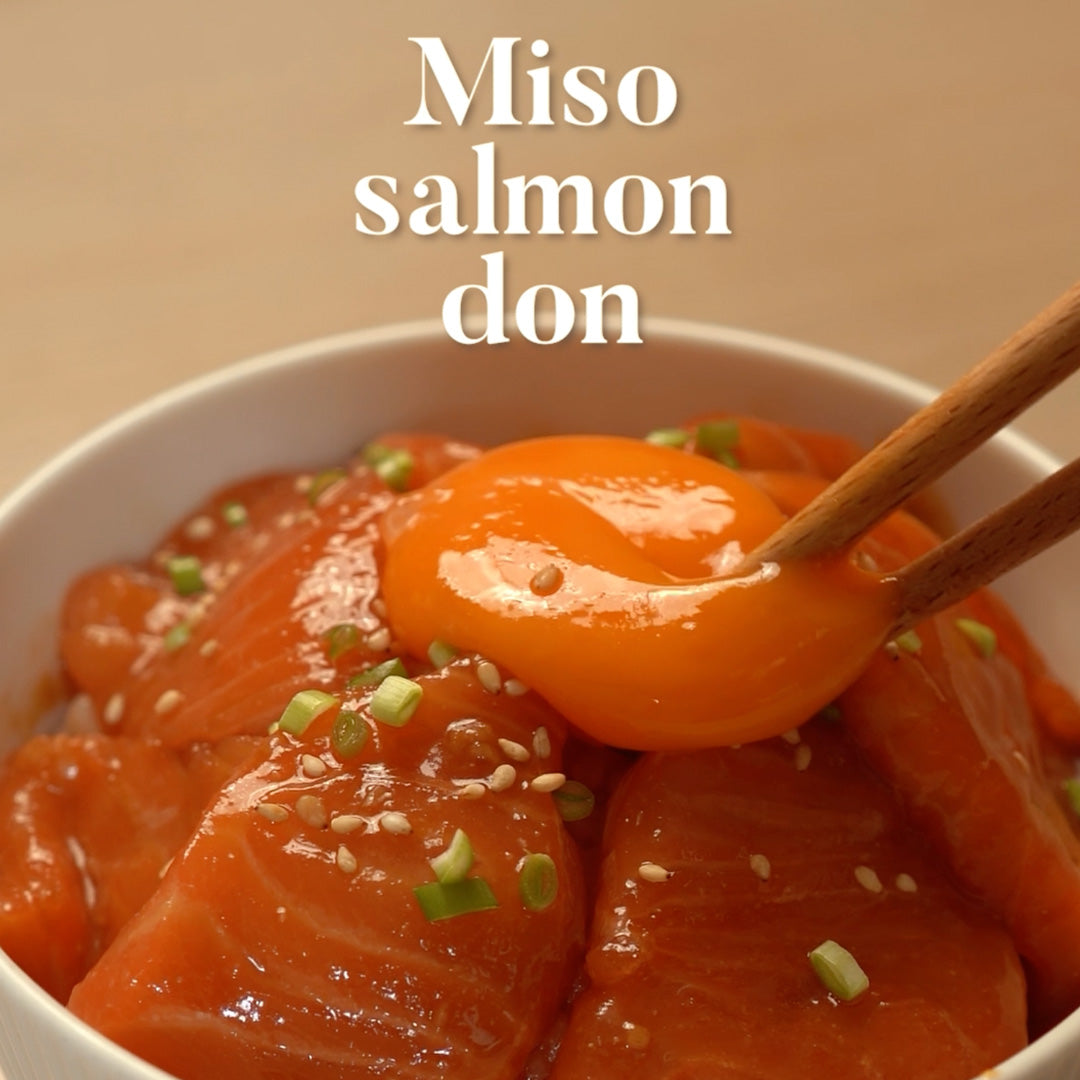 Miso Salmon Don