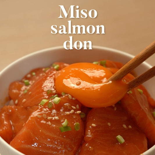 Miso Salmon Don