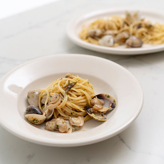 Shio Kombu Clam Pasta With Chilli Flakes