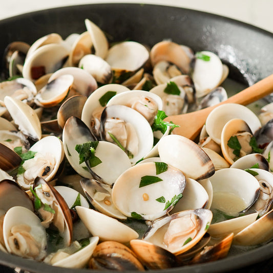 White Wine Clams