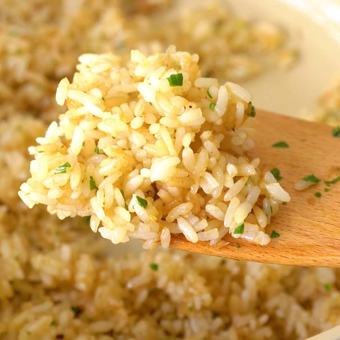 Garlic Dashi Butter Rice