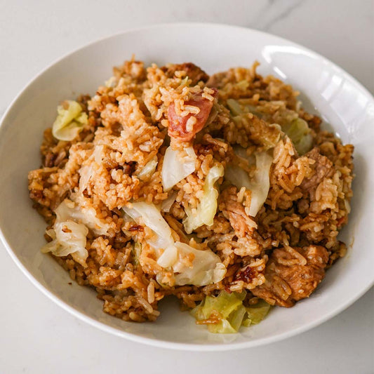 Rice Cooker Cabbage And Pork Rice