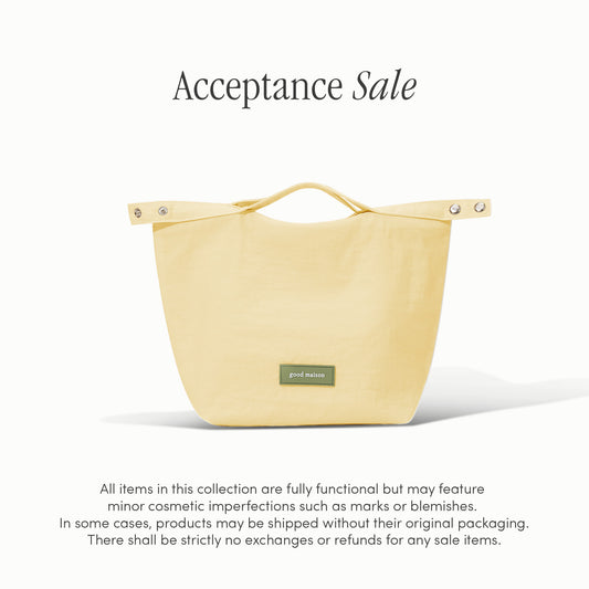 Acceptance Sale: The Lunch Bag (Limoncello) (B-Stock) [U.P. $38]