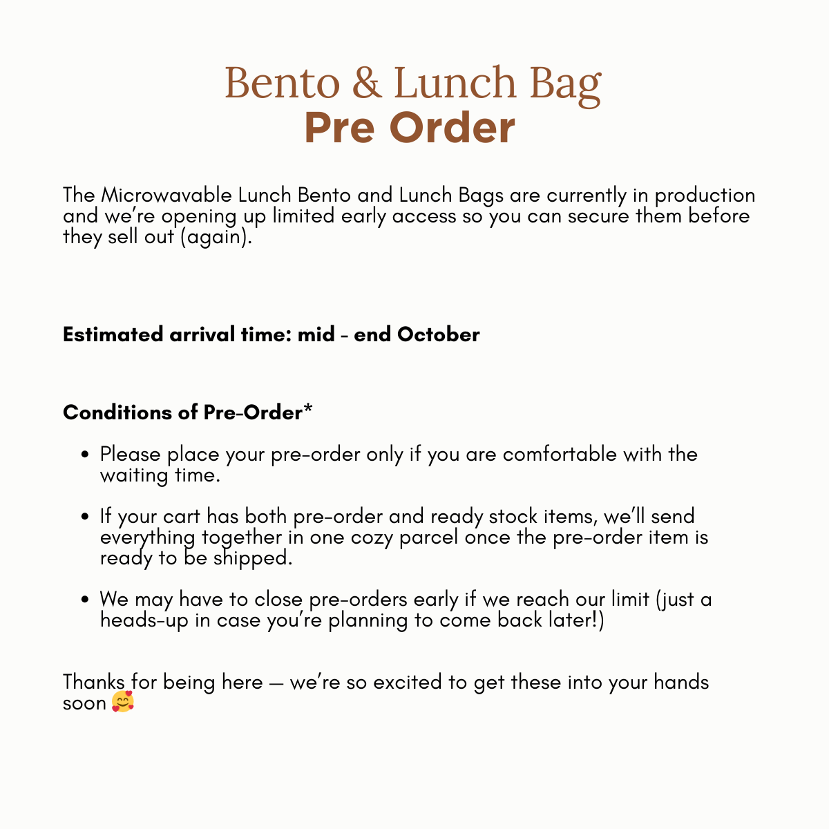 The Microwavable Lunch Bento (Latte) [Pre-Order]