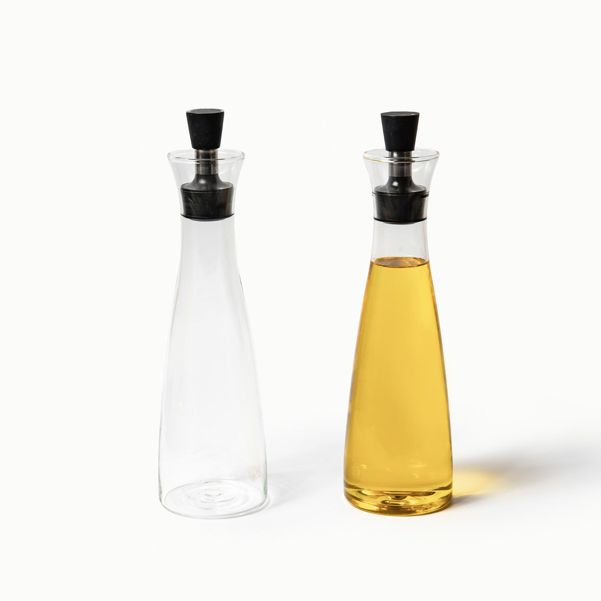 Tall Condiment Glass Bottle